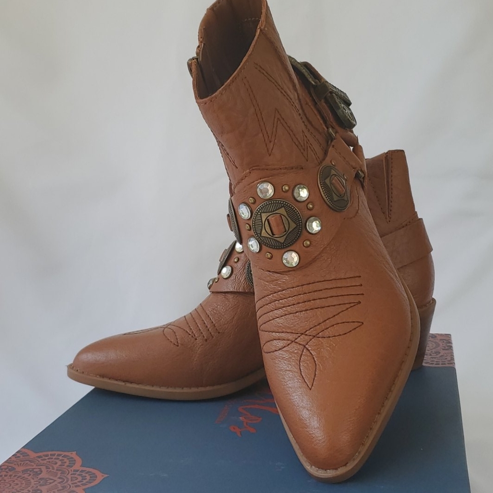 Carlos By Carlos Santana Marlene Boots Sz 6.5M